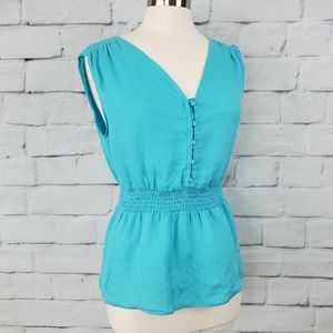 Banana Republic 100% linen top